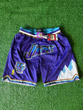Utah Jazz Purple Mountain Shorts
