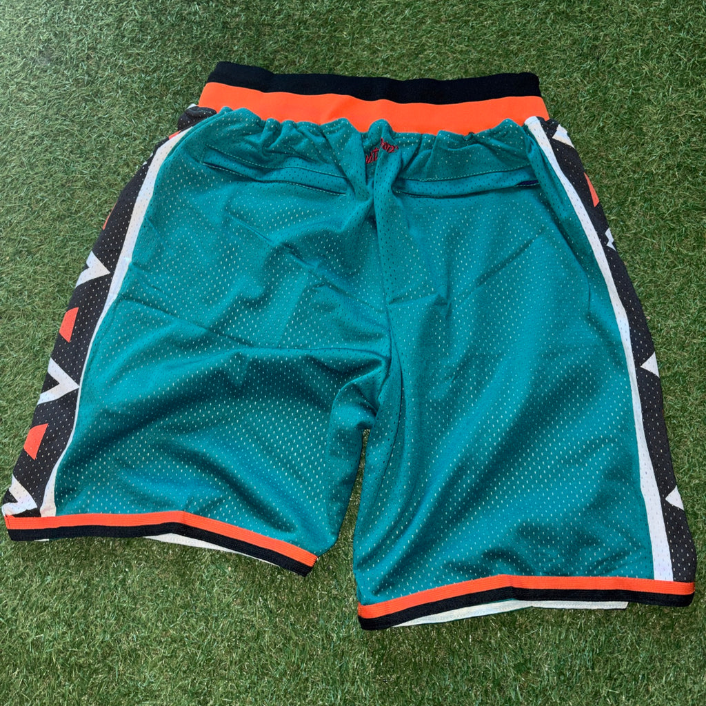 NBA All-Star Teal Throwback Shorts