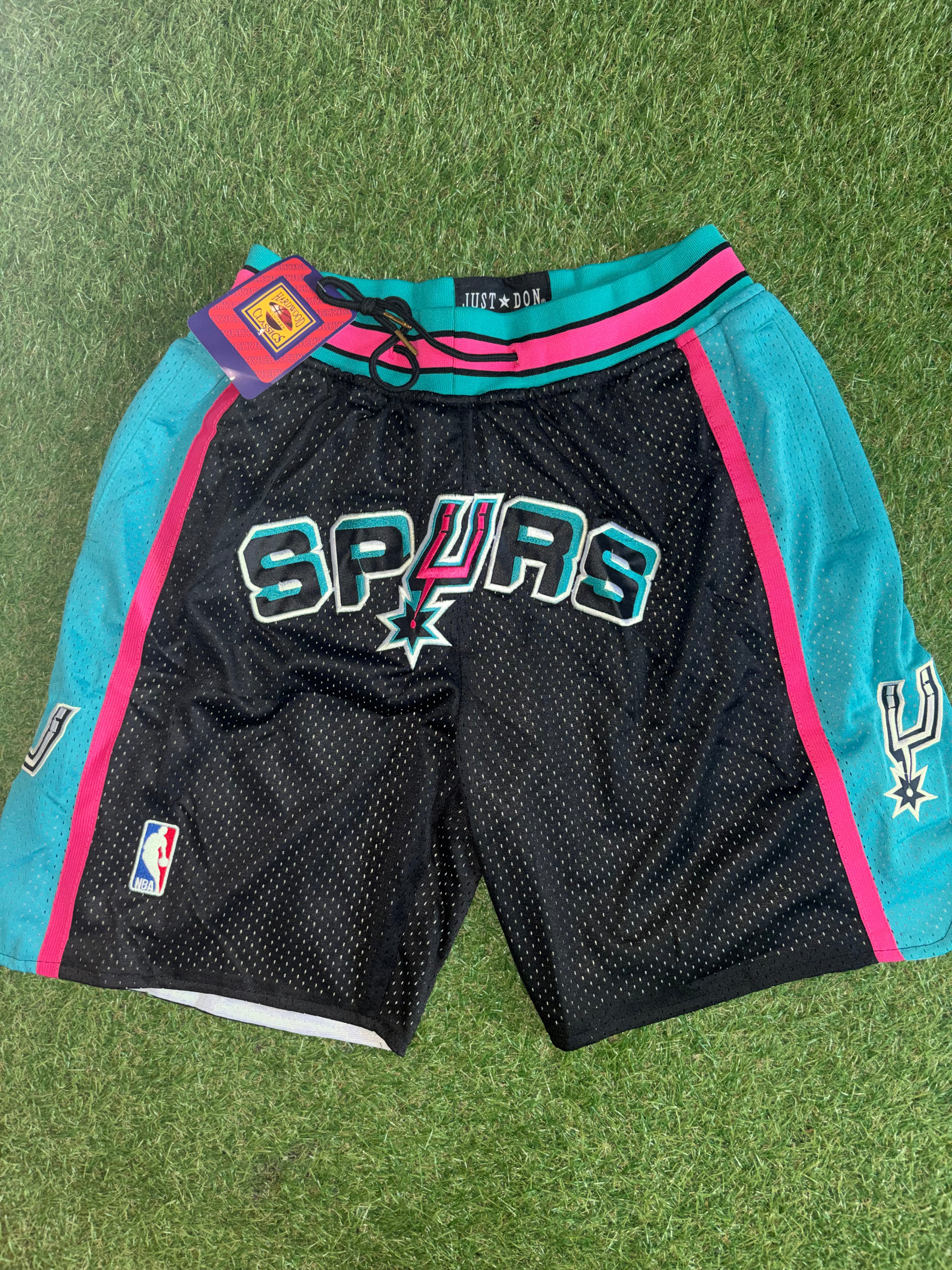 San Antonio Spurs Fiesta Edition Retro Basketball Shorts