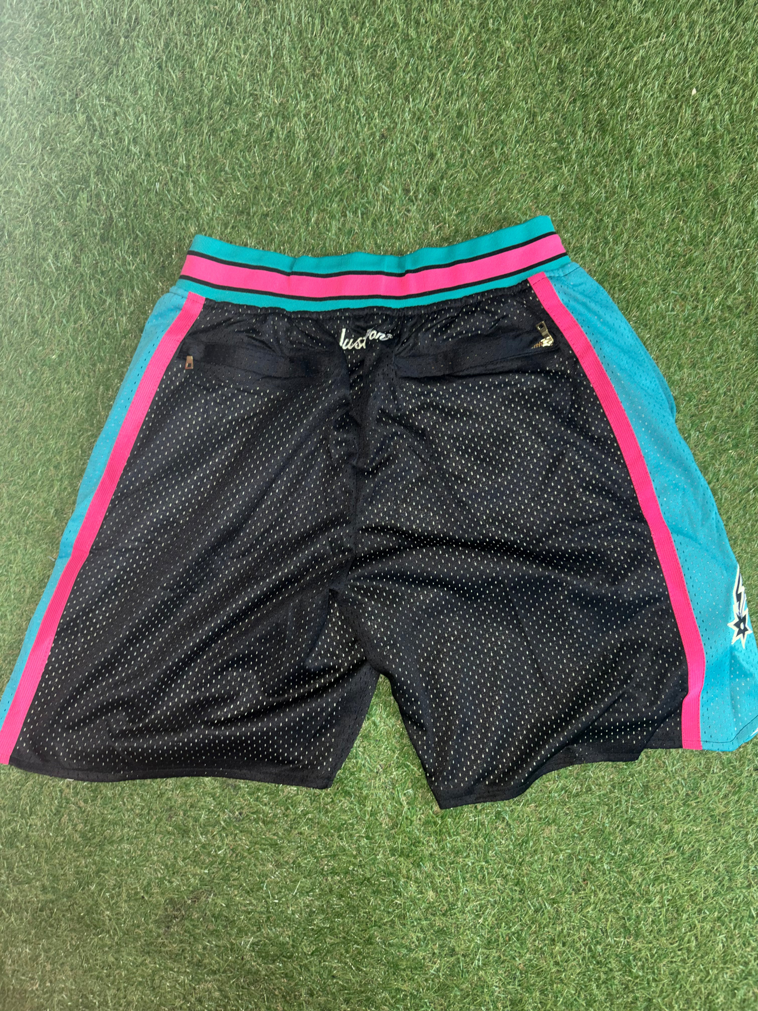 San Antonio Spurs Fiesta Edition Retro Basketball Shorts