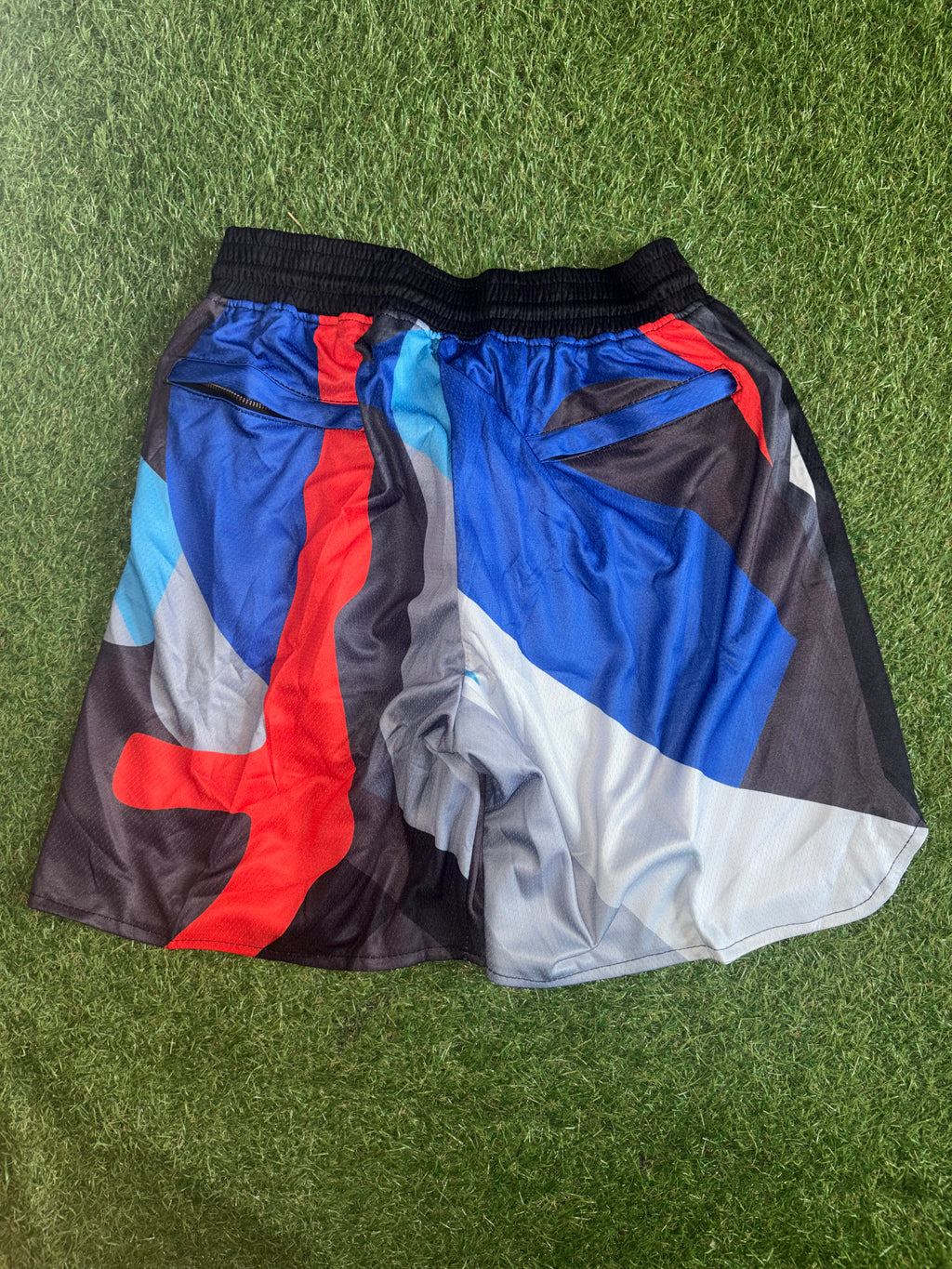 Brooklyn Nets Retro Geometric Basketball Shorts