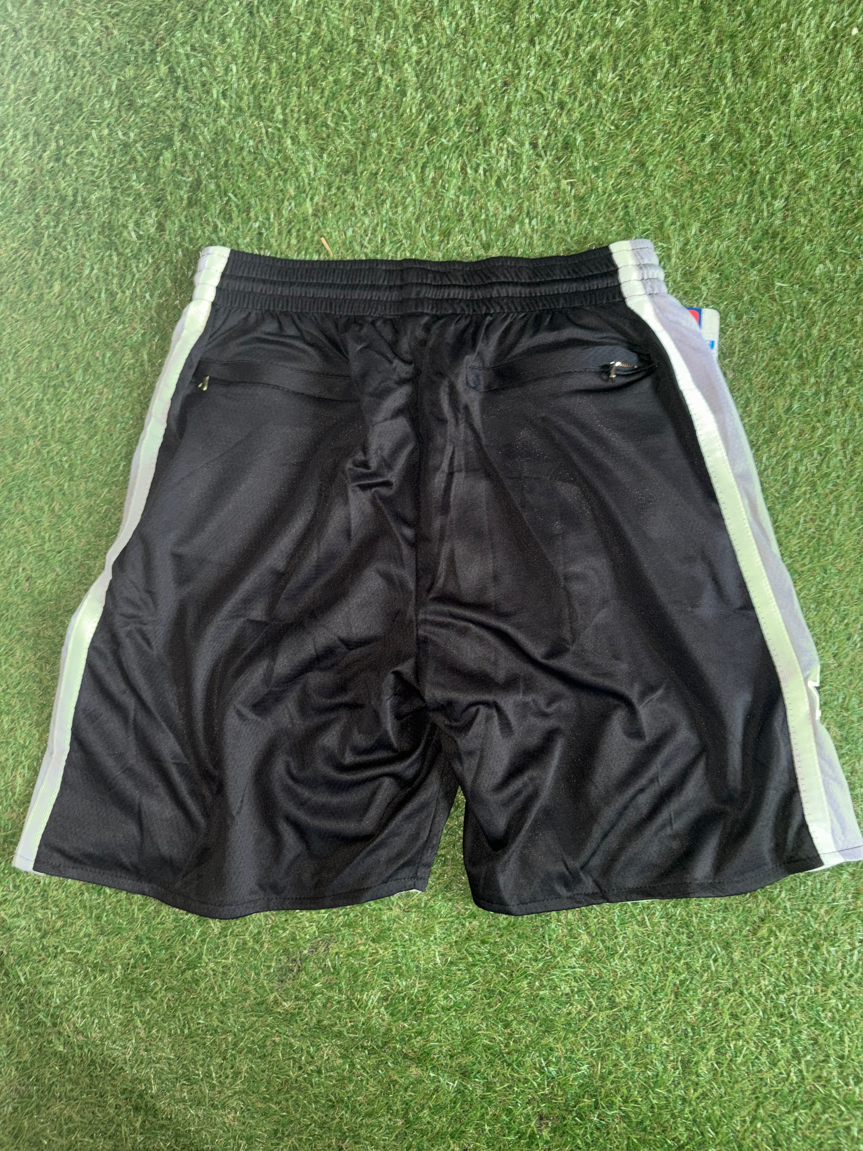 San Antonio Spurs Classic Black Retro Basketball Shorts