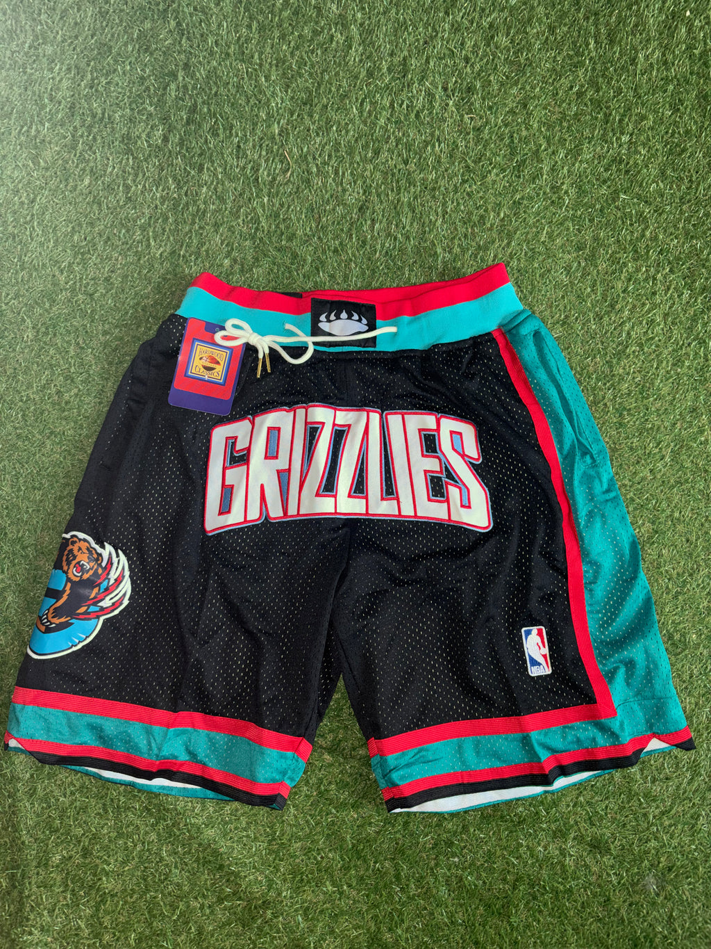 Vancouver Grizzlies Retro Basketball Shorts