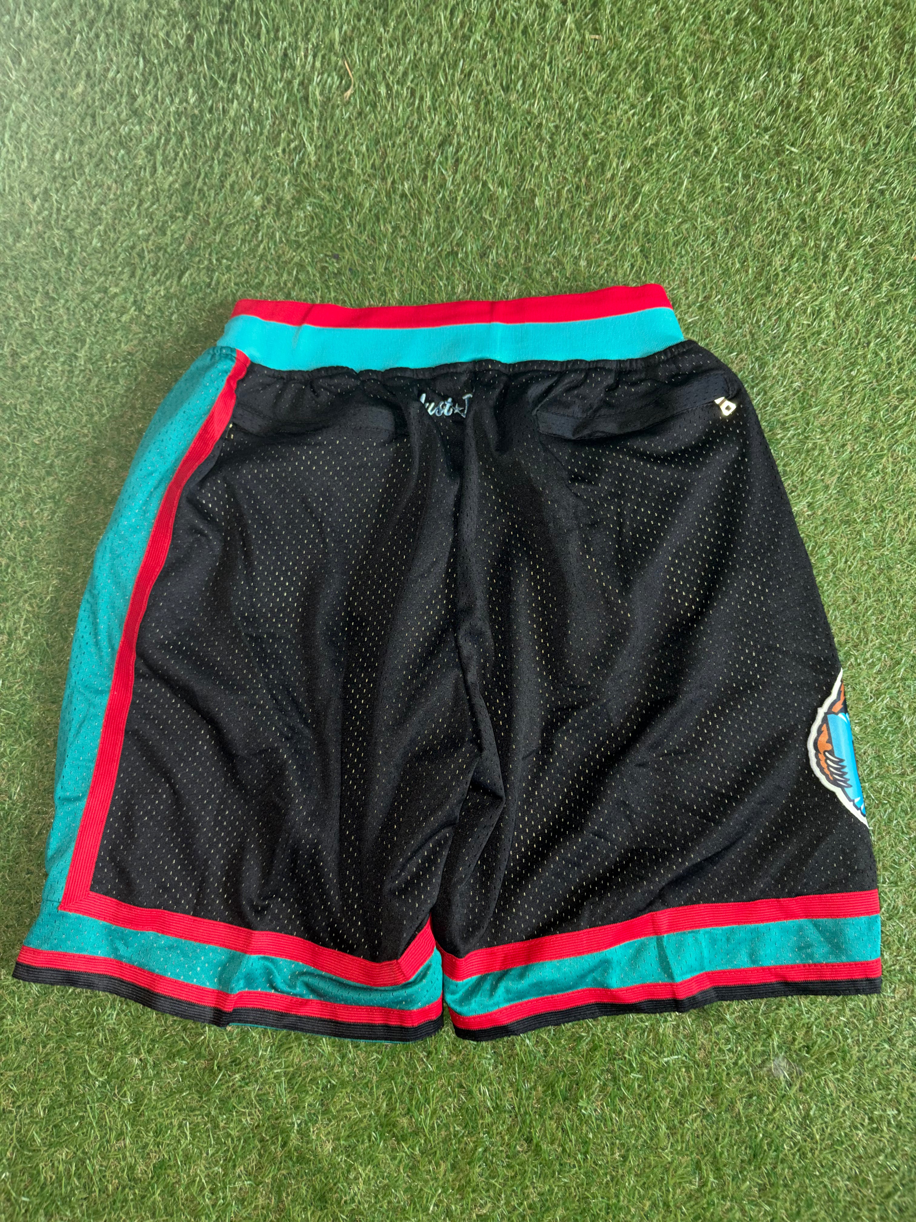 Vancouver Grizzlies Retro Basketball Shorts