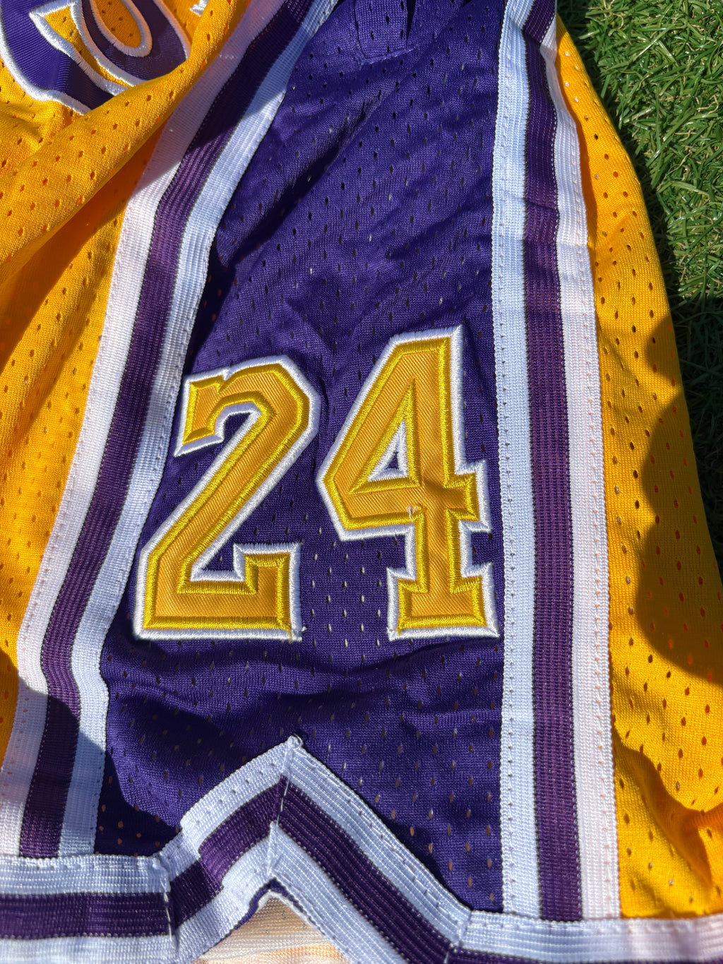 Los Angeles Lakers Gold Retro Shorts