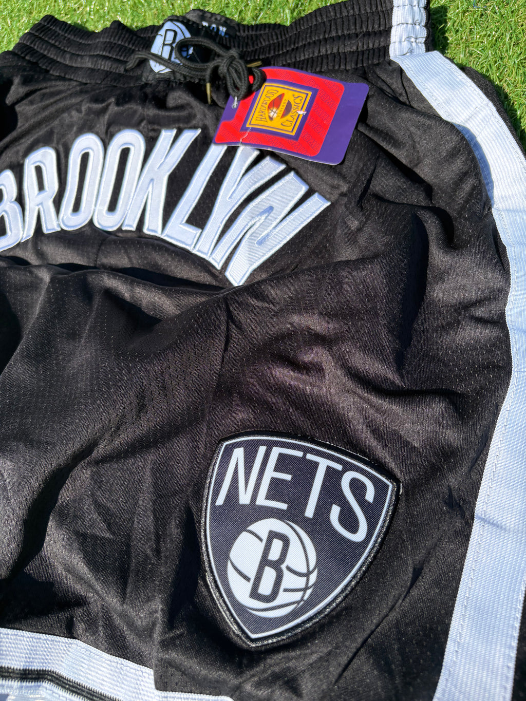 Brooklyn Nets Black Basketball Shorts