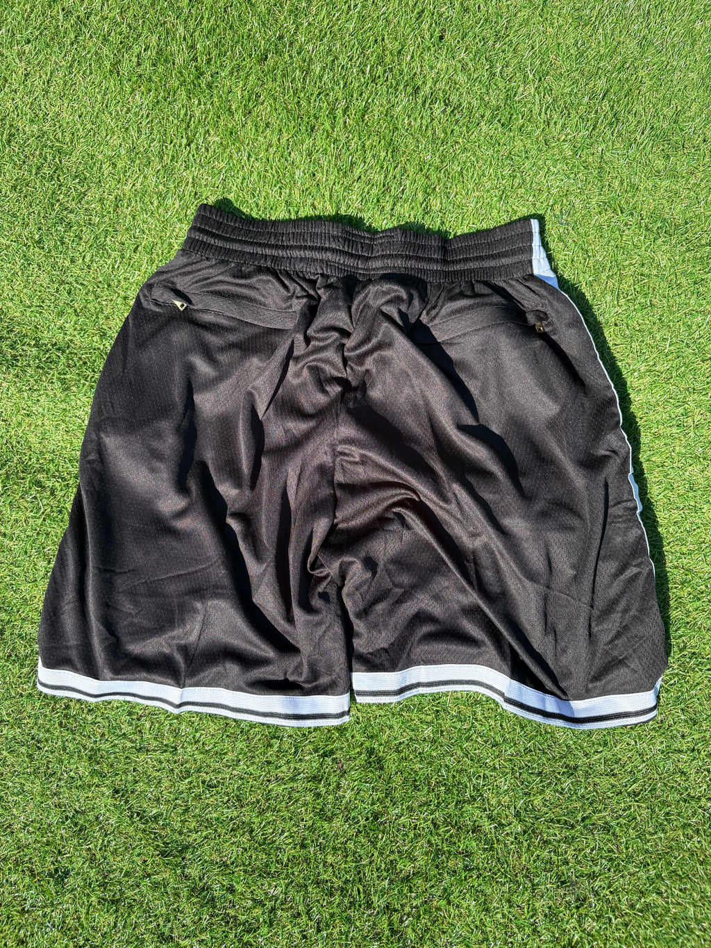 Brooklyn Nets Black Basketball Shorts
