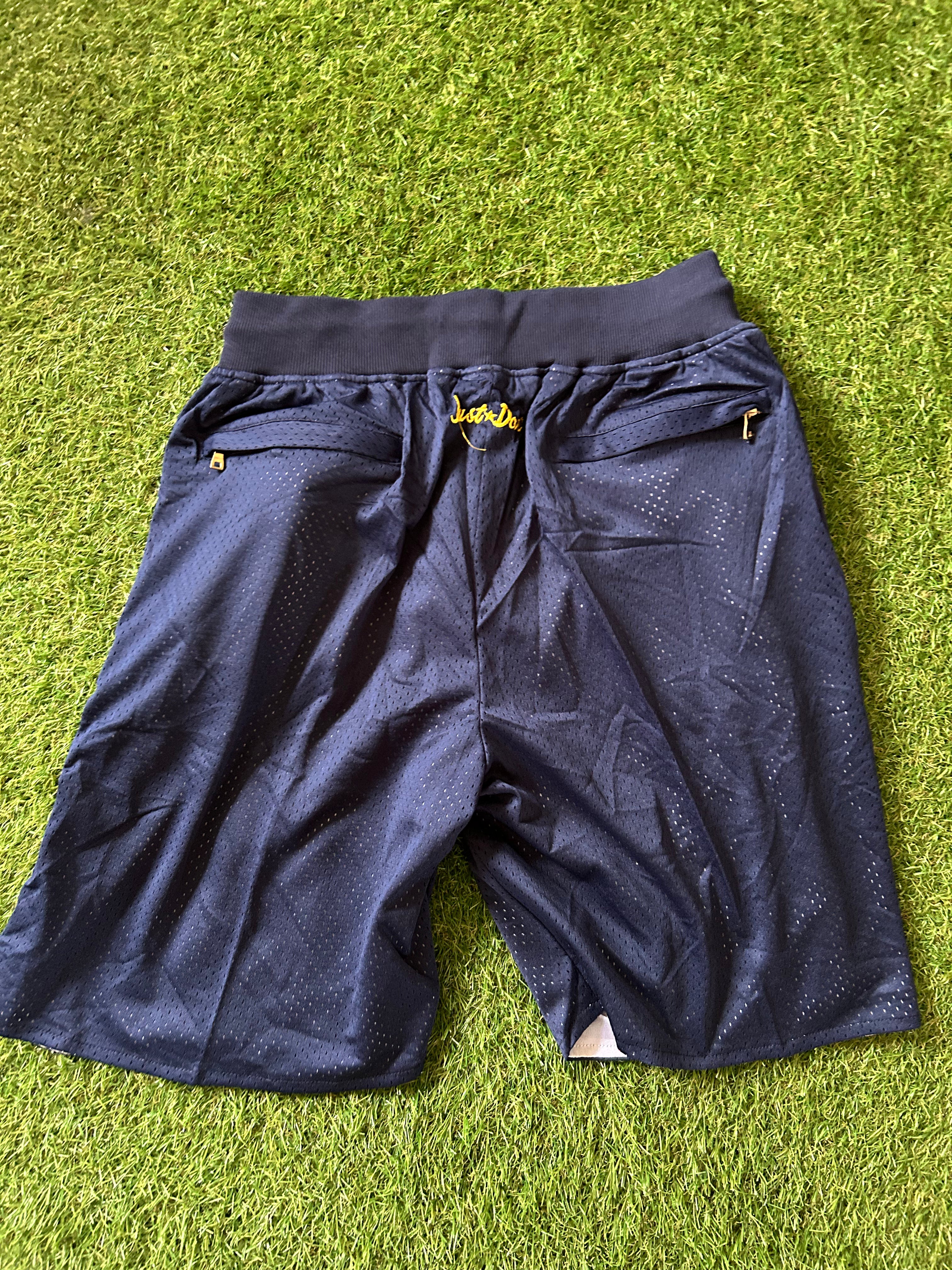 Golden State Warriors Throwback Logo Shorts