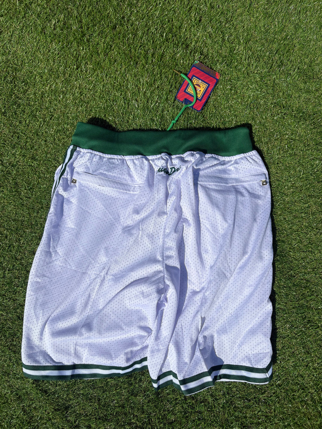 Boston Celtics Hardwood Classic White Shorts